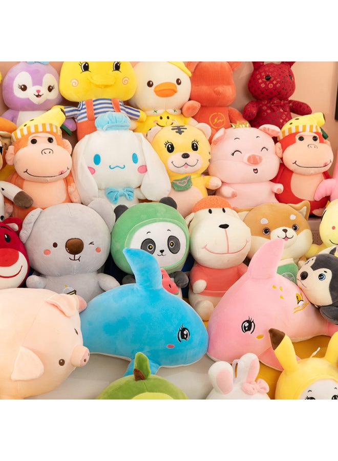 10-inch Grab Machine Doll Doll 35cm Stall Ring Plush Toy Wedding Throwing Company Gift-Color:SpongeBob SquarePants-Height:30-35cm - Image 3