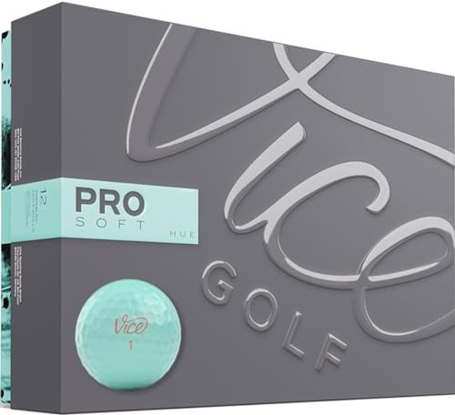 VICE Pro Soft Golf Balls Prior Model Blue Light