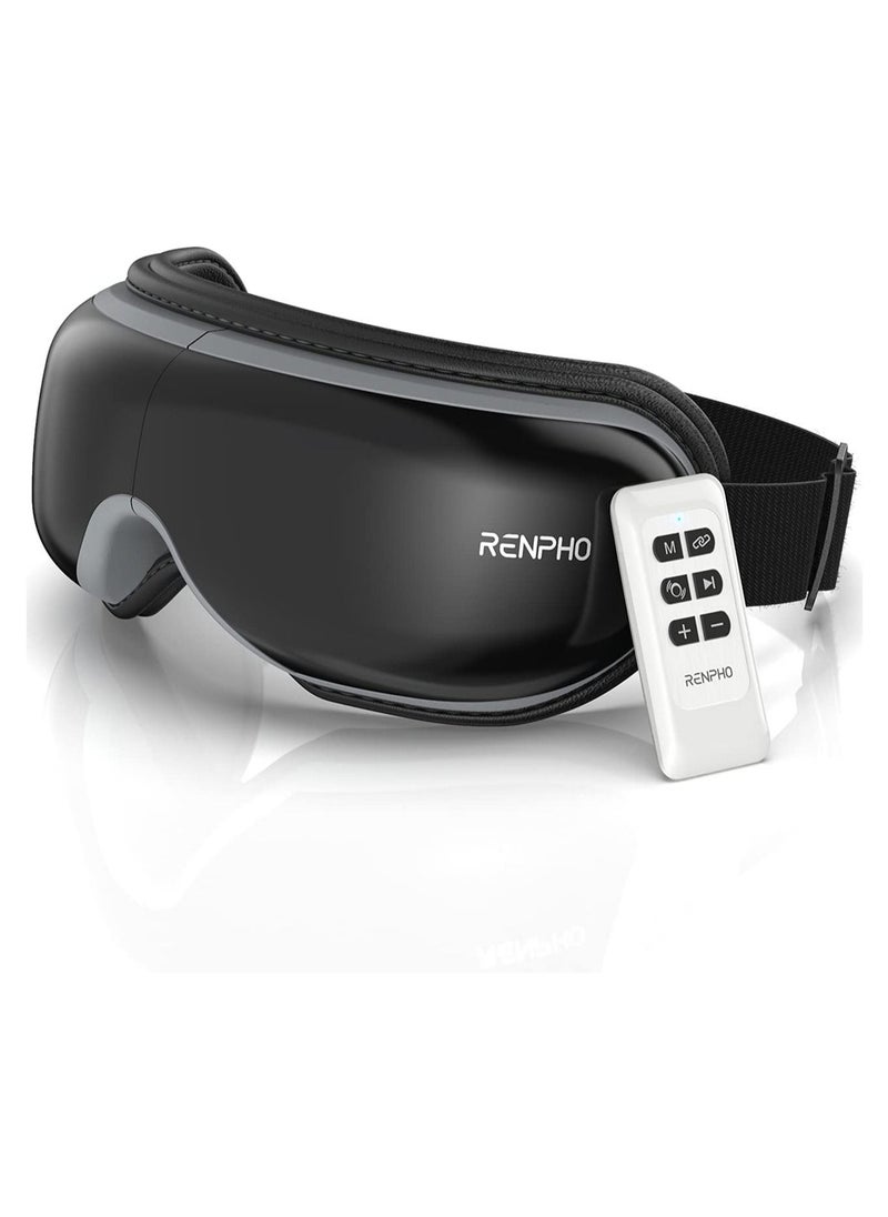 Eye Massager With Heat And Vibration, Remote Control, Compression Bluetooth Music Temple Eye Massage Mask Rechargeable-Black - pzsku/ZEC765D84F49E9B10AC05Z/45/_/1677586907/f3ac257b-c73d-4e88-aefd-99b9b0a73752