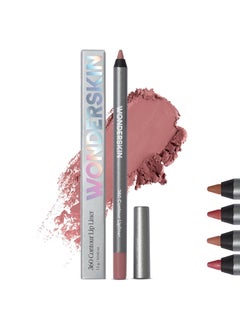 Wonderskin Lip Liner Pencil  360 Contour Lipliner Long Lasting Sharpenable Waterproof and TransferProof Nude Lip Liner Pencil Blush