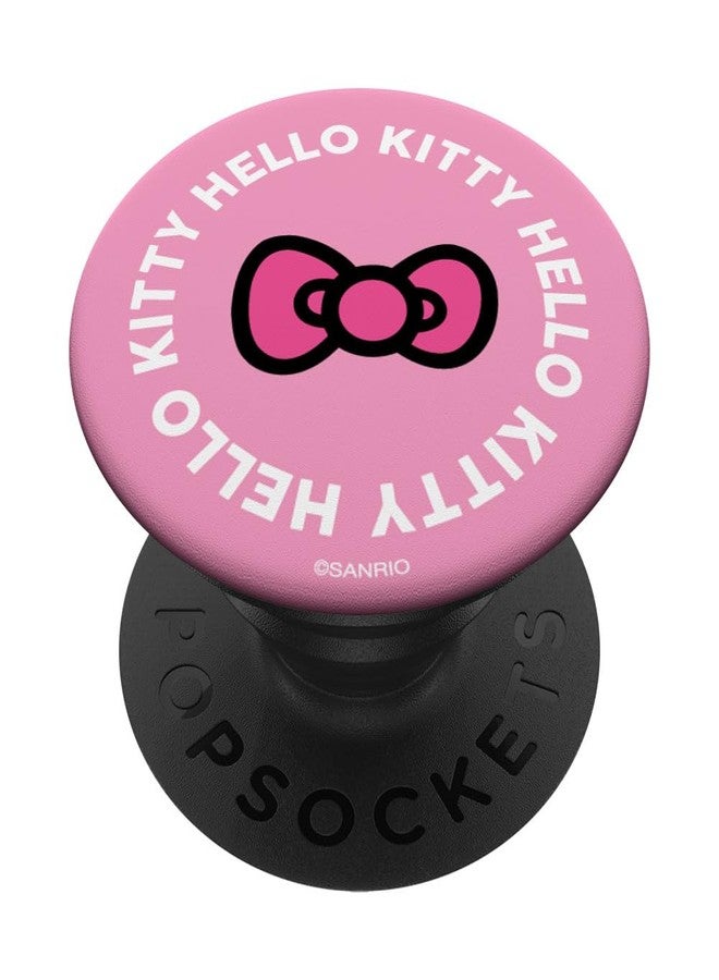 Hello Kitty Pink Bow PopSockets Adhesive PopGrip - Image 1