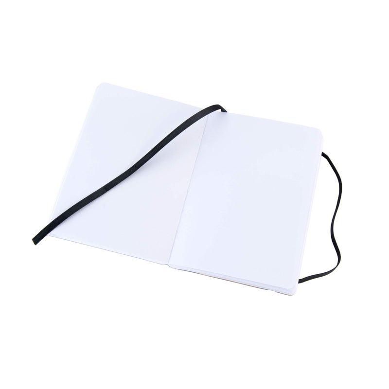 Pentalic 4" x 6" Pocket Sketchbook Traveler Journal, 160 Pages, Black - Image 2