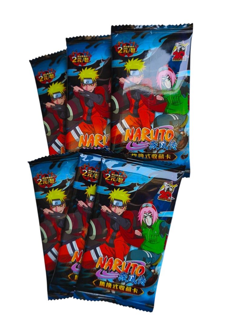 Naruto Game Cards 6 Packets Each with 3 Cards Making Total 18 Cards - Image 1