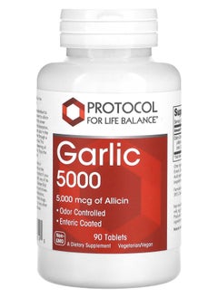 Protocol For Life Balance Garlic 5000 5000 mcg 90 Tablets 