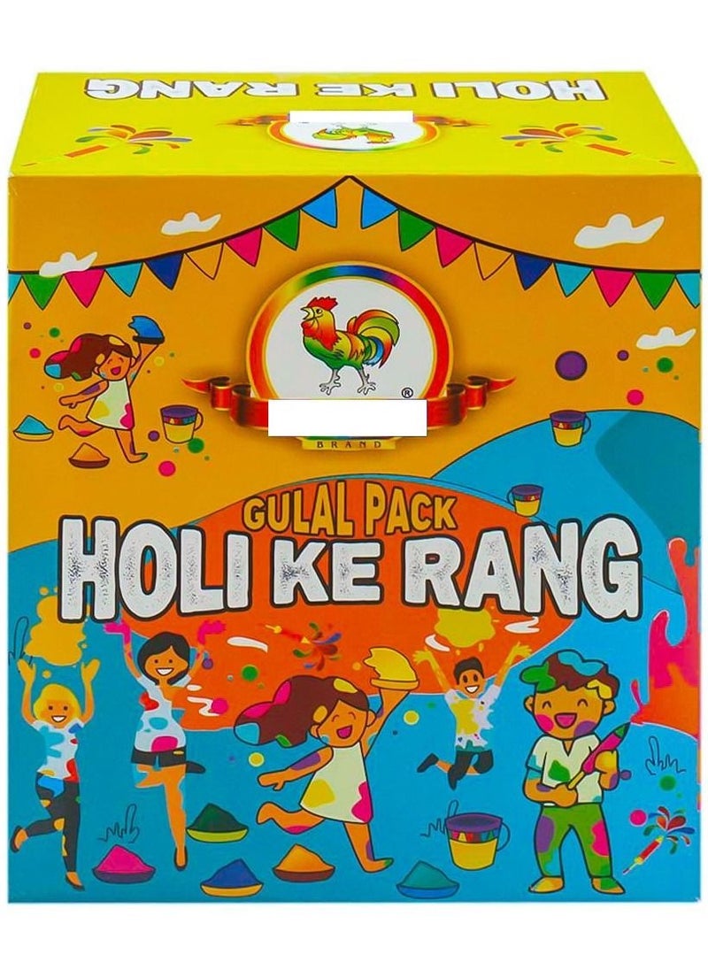 Generic Holi ke rang gulal packs 75g x 4  - Image 2
