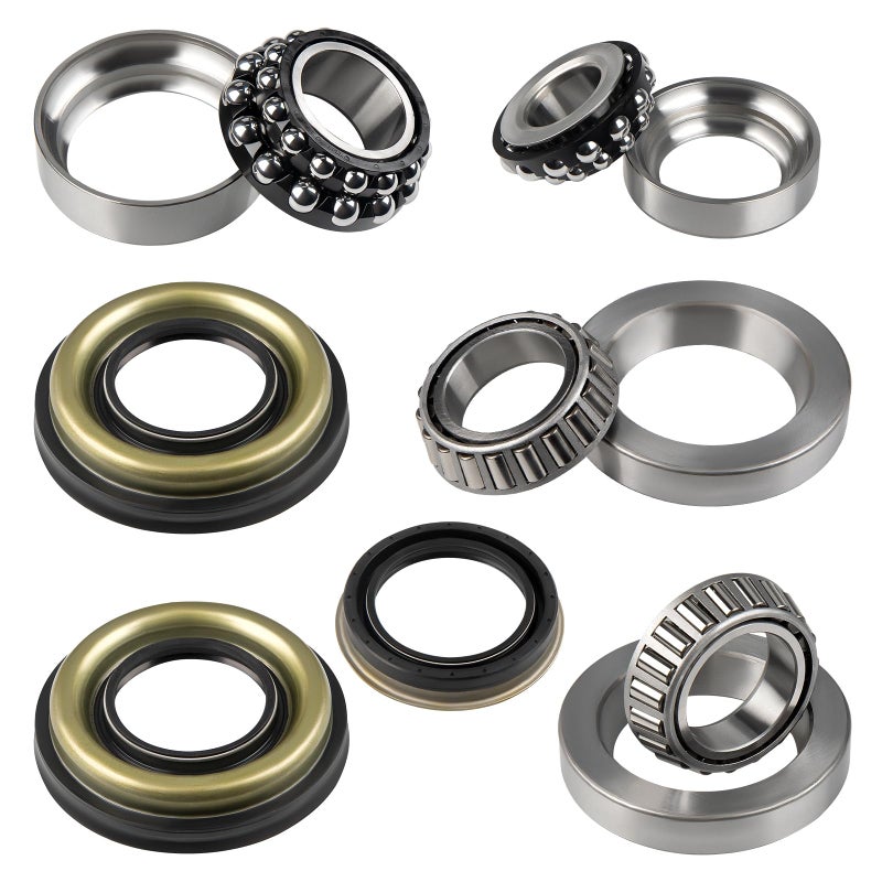 JDMON Rear Differential Bearings Seal Repair Kit Replacement for Cadillac ATS 20132019 CTS 2014 2015 2016 2017 2018 2019 V4V6 Replacement for F577158 F574658 LM50134R 22993016 92230584