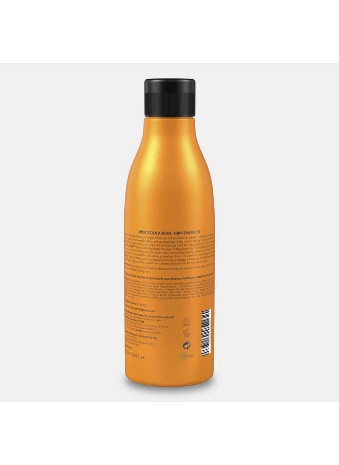 style aromatherapy - Professional Moroccan Argan Oil Shampoo For Dry Dull & Frizzy Hair 250Ml - Image 1