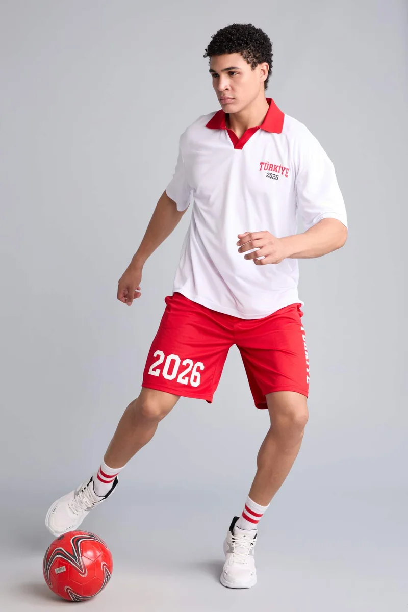 Defacto  Standard Fit Shorts for Men | Best Price UAE