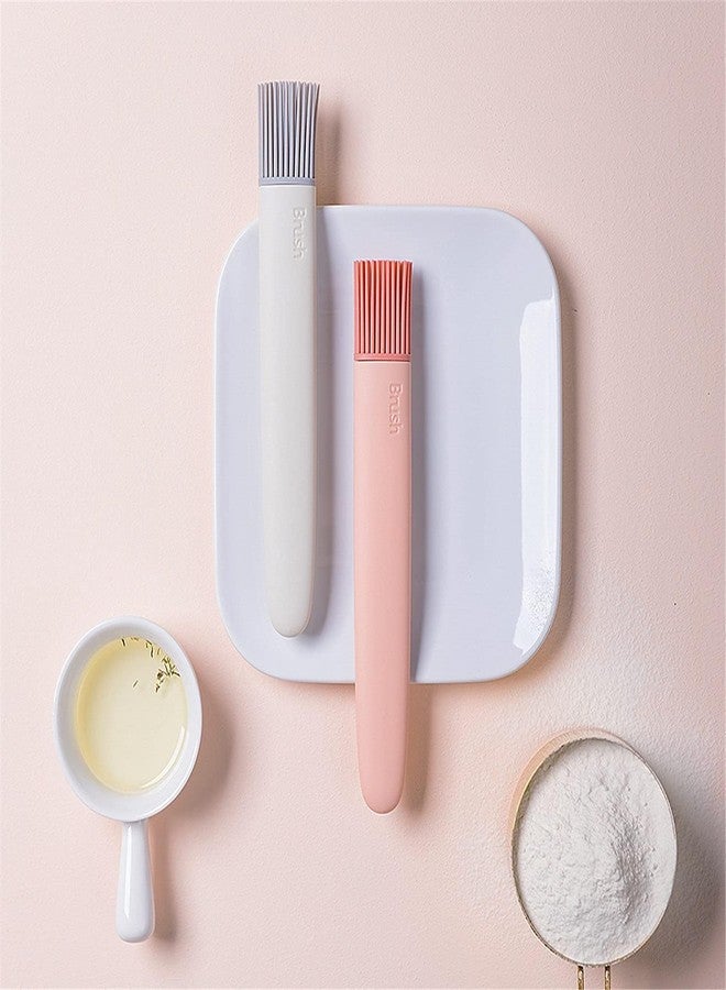 BIRZAR 2 PCS Silicone Kitchen Brushes Pastry & Basting Brush, Food Brush for Cakes, Baking, BBQ Grilling, Oil - Image 2