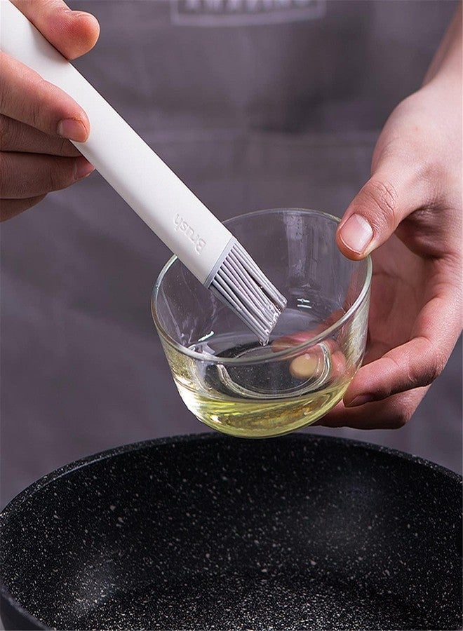BIRZAR 2 PCS Silicone Kitchen Brushes Pastry & Basting Brush, Food Brush for Cakes, Baking, BBQ Grilling, Oil - Image 5