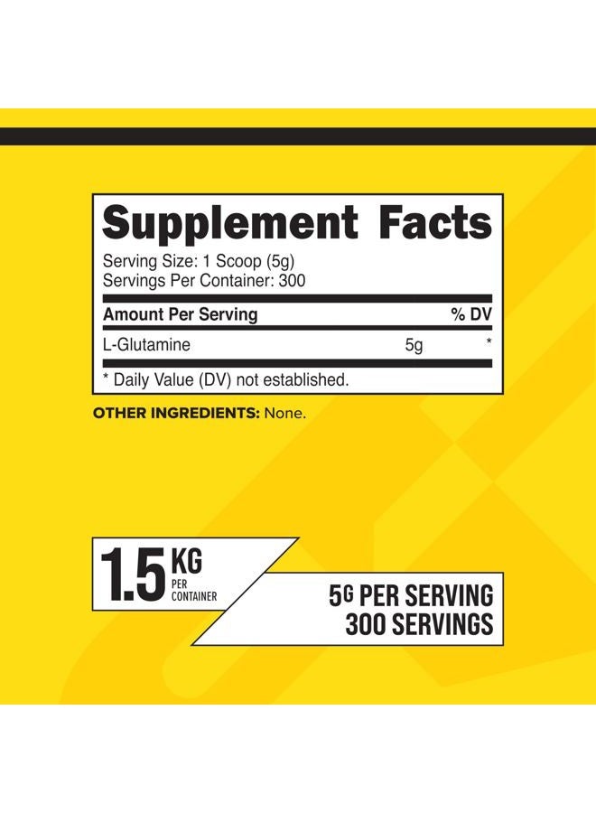 Primaforce L-Glutamine Powder 1500 Gram (1.5 KG) Dietary Supplement - Image 2