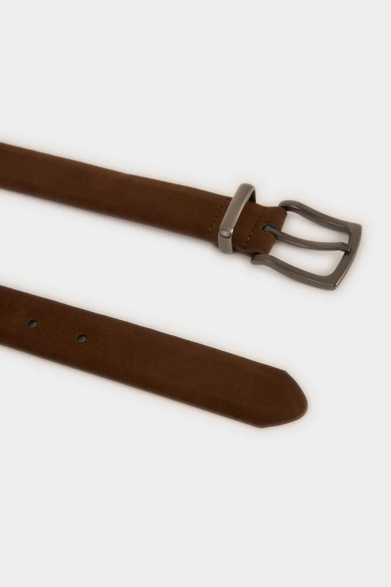 Defacto  Man Rectangle Clasp Faux Leather for Men | Best Price UAE