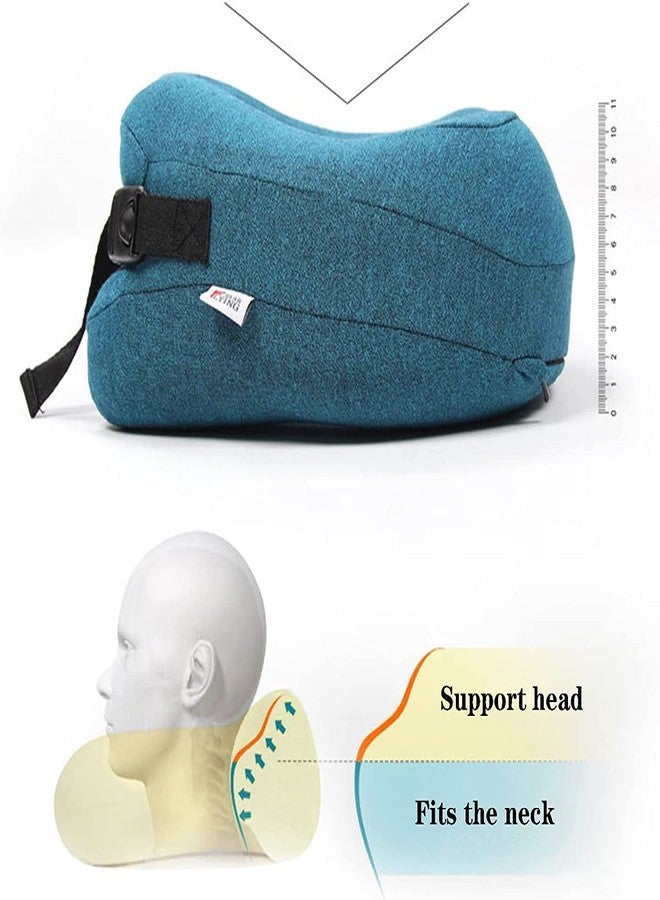 Aeoss Travel Pillow, Portable Neck Pillow Memory Foam Pillow, Removable Washable Multifunctional Head Support Pillow, for Kids Adults Aircraft Car Train Office - Image 5