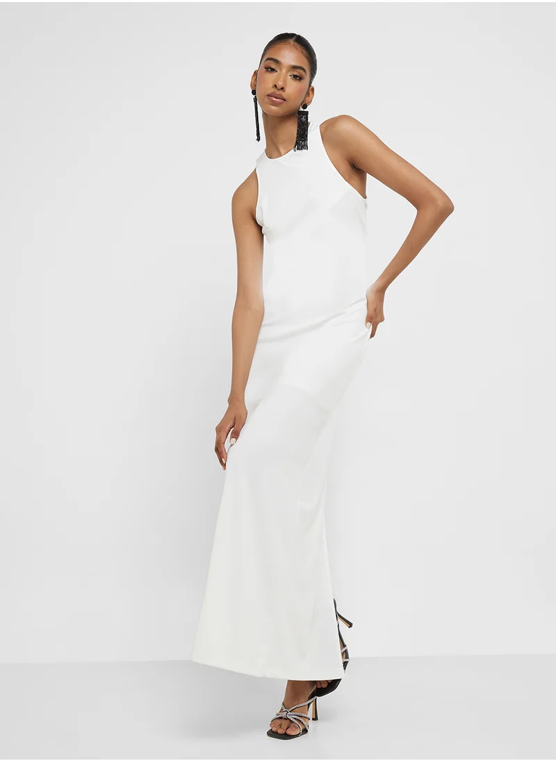 Ginger Sleeveless Maxi Shift Dress