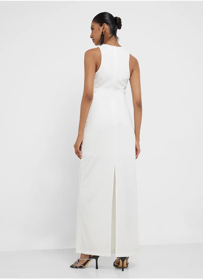Ginger Sleeveless Maxi Shift Dress