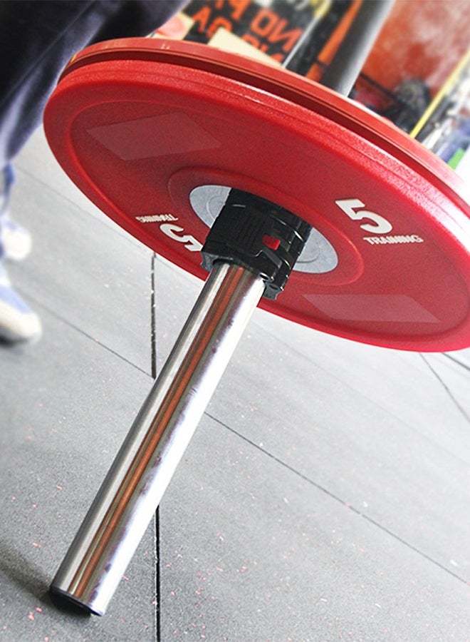 POWER GUIDANCE 50mm Barbell Clamp Collar, Locking Olympic Bar Quick Release Collar Clips for Weightlifting Training Exercise - Image 2