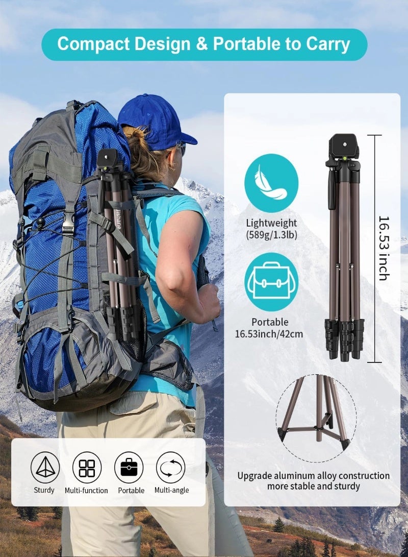 Extendable phone tripod with Bluetooth remote control and stable anti-shake handle, perfect for video shooting, live streaming, and selfies. (175 cm / 68.9 inches) - Image 5