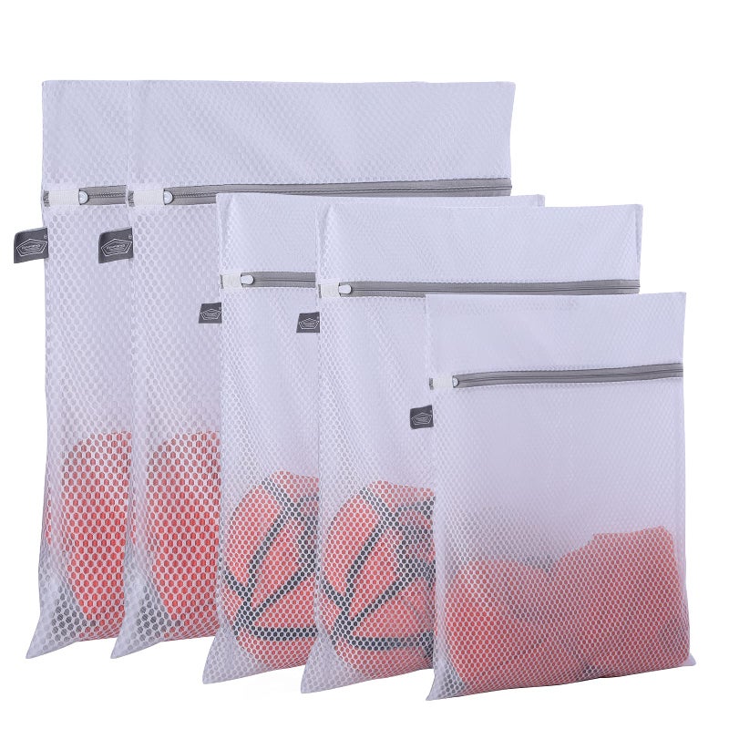 Kimmama Kimmama Laundry Bags Mesh Wash Bag Lingerie Bags for Washing Delicates Net Washer Sack with Zipper Dryer Pouch for Cleaning and Drying Cloths Garment Sweater Bra Pant Toys Bed Sheet Blanket