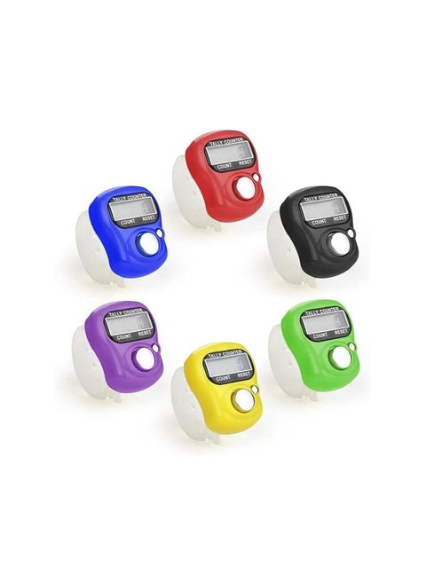 5 Digit LCD Electronic Digital Display Finger Hand Tally Counter Counting