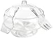 Prodyne Acrylic Salad Bowl & Servers, 6 Qt, Clear - Image 2