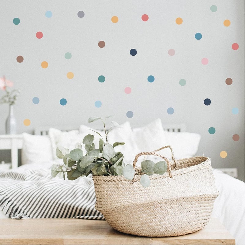 CELAENO Colorful Polka Dot Wall Decal Stickers - Image 4