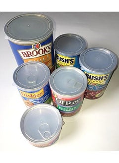 12pc BPA-Free ALAZCO Can Covers - 2 Large 2 Medium 8 small Plastic Tight Seal Lids For Canned Goods or Pet Dog Cat Food Food Saver Reusable - pzsku/ZEC7779ACA8981042991AZ/45/_/1737032139/f5afaf7f-9ee8-4272-b3ba-29855eb58f29