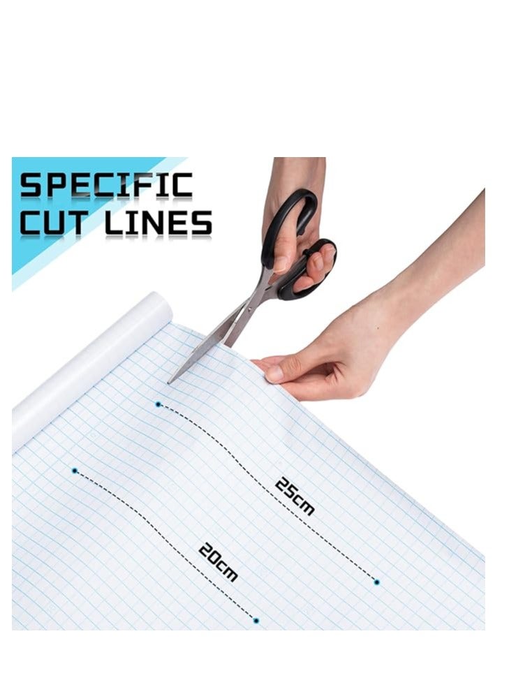 Terabyte غلاف كتاب شفاف ذاتي اللصق (5 ياردات) 1 لفة، جاهز للاستخدام، لفة خلفية لاصقة، مثالي للمدرسة، سهل التنظيف - Image 4