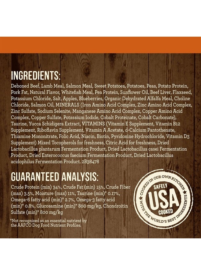 Merrick Dry Dog Food, Real Texas Beef and Sweet Potato Grain Free Dog Food Recipe - 10 lb. Bag