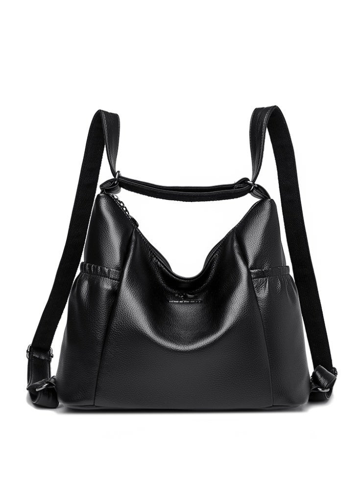 Large Capacity Shoulder Bag for Women, Fashionable Armpit Side Bag - Spacious Crossbody Purse for Work, College u0026 Travel Black - Image 3