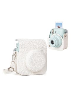 General Fujifilm Instax Mini 12 / Polaroid mini 12 Case, Fujifilm Instax Mini 12 Instant Camera PU Leather Case with Adjustable Shoulder Strap Removable Case  - Image 1