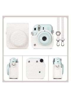 General Fujifilm Instax Mini 12 / Polaroid mini 12 Case, Fujifilm Instax Mini 12 Instant Camera PU Leather Case with Adjustable Shoulder Strap Removable Case  - Image 2