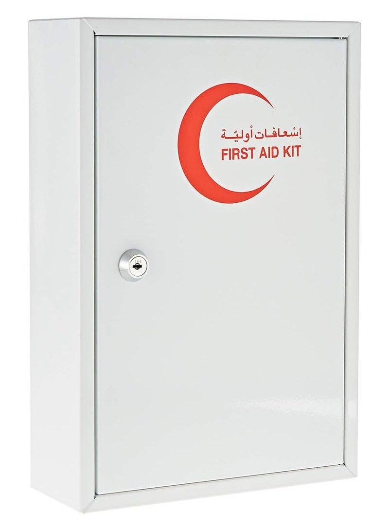 مرقمة صندوق إسعافات أولية معدني فارغ - Image 1