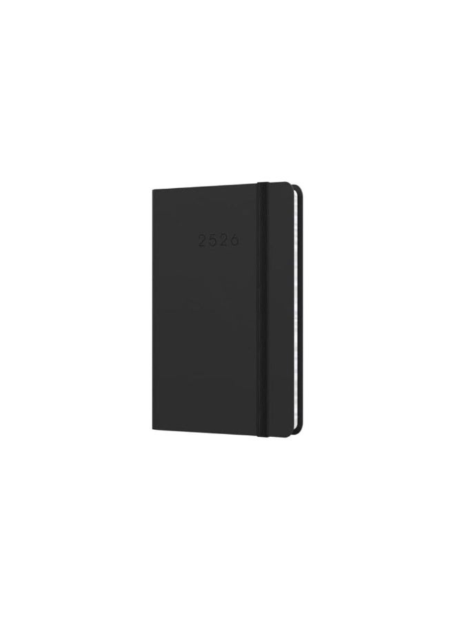 Collins Collins Legacy Pocket 13 Month Mid/Academic Year Planner, July 2025-August 2026-Week-to-View Diary, Pocket Hard Cover - Black  - Image 1