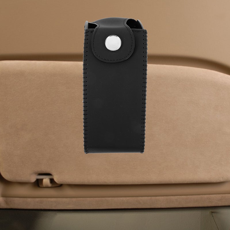 Car Sun Visor Glasses Box Sunglasses Eyeglasses Holder Car Glasses Storage Box - Image 5