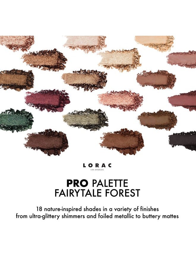 Lorac PRO Eyeshadow Palette, Fairytale Forest | Matte & Shimmer Makeup | Glitter | Mirror Compact | Cruelty Free, Gluten Free, Vegan - Image 3