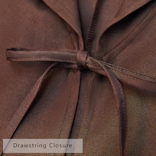 Cosplaysky Men's Cosplay Cloak Robe Costume Halloween Tunic Hooded Uniform - Image 5