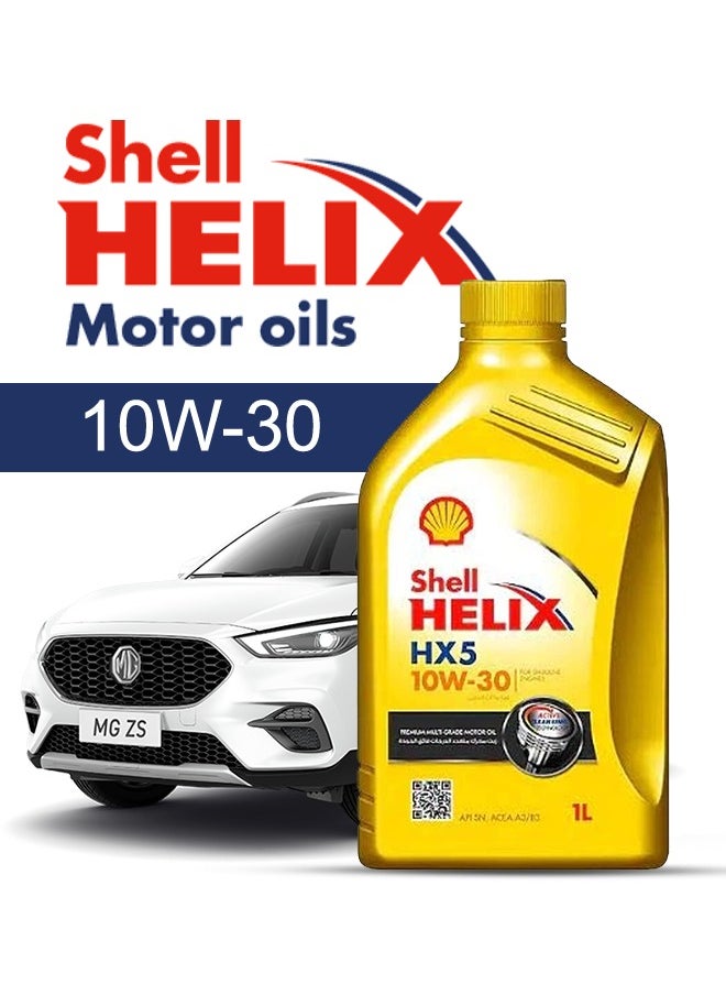 Shell Engine Oil – For MG ZS  2024 - 2020، 5 Liter،  10w30 Shell - 2020 2021 2022 2023 2024 