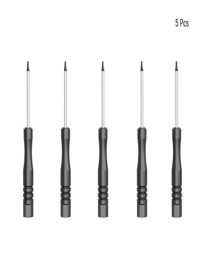 FOCMKEAS 5PCS Mini Pentalobe Screwdriver P2 0.8mm Compatible with iPhone, Small 5-Point Screwdriver Pentalobe 0.8mm Fits 5-point Pentalobe Screws, Non-magnetic - Image 3
