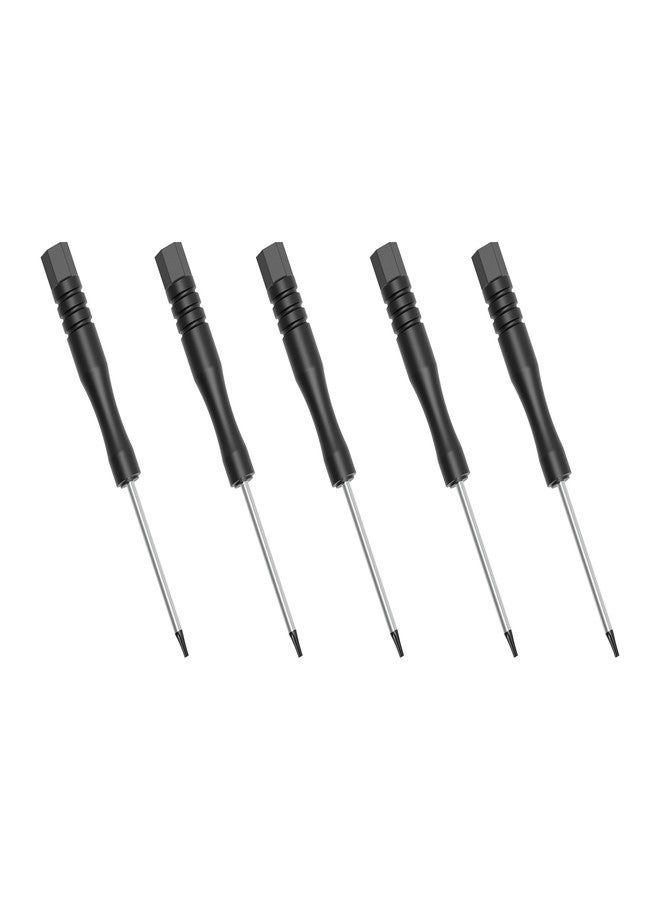 FOCMKEAS 5PCS Mini Pentalobe Screwdriver P2 0.8mm Compatible with iPhone, Small 5-Point Screwdriver Pentalobe 0.8mm Fits 5-point Pentalobe Screws, Non-magnetic - Image 1