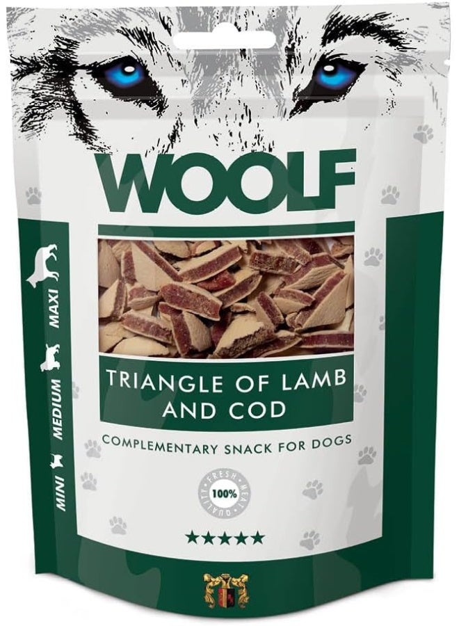 Woolf lamb And Cod Triangle 100X100G
