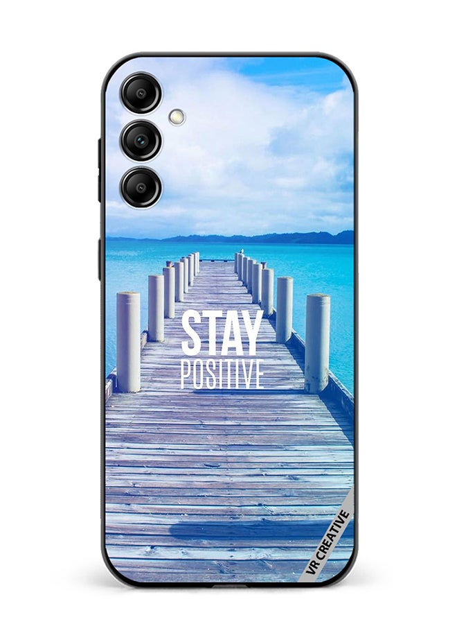 VR CREATIVE Protective Case Cover For Samsung Galaxy A55 Stay Positive Design Multicolour - Image 1