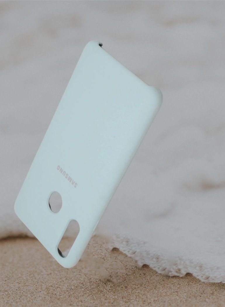 Galaxy Design Silicone Protective Case for Samsung Galaxy A 20S Cover Slim Stylish with Inside Microfiber Lining - Image 2