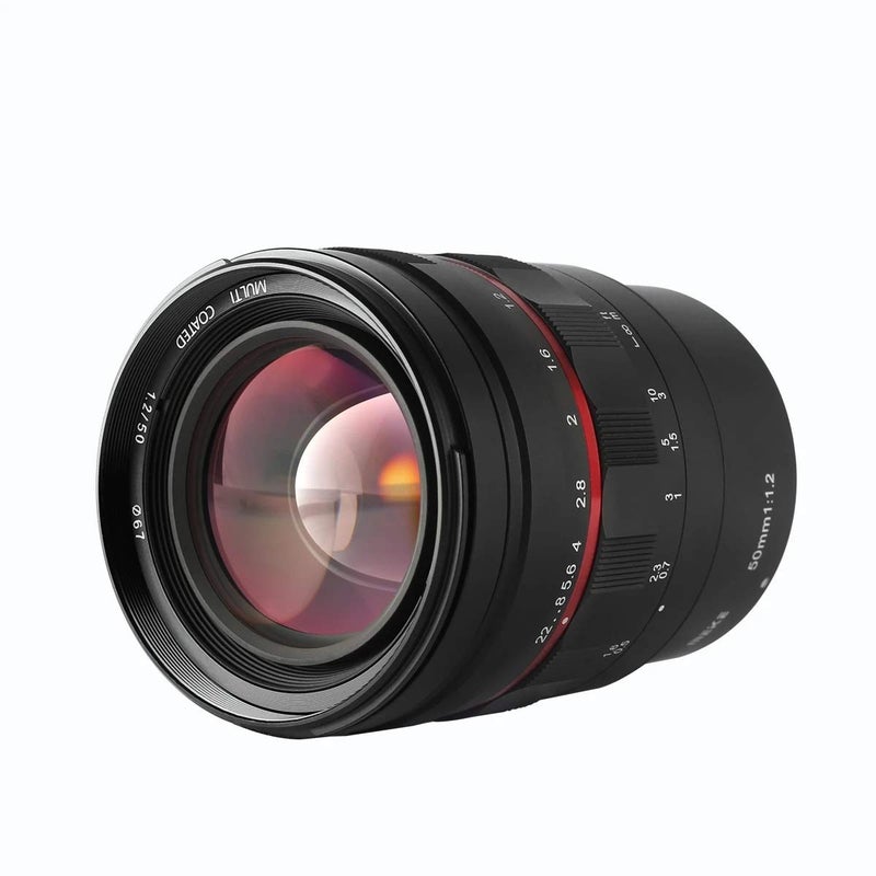 Meike 50mm F1.2 Full Frame Manual Lens with Large Aperture, Ideal for Portrait Photography, Sony E-Mount A7III A9 NEX 3 3N 5 NEX 5T NEX 5R NEX 6 7 A5000 A5100 A6000 A6100 A6300 A6500 - Image 5