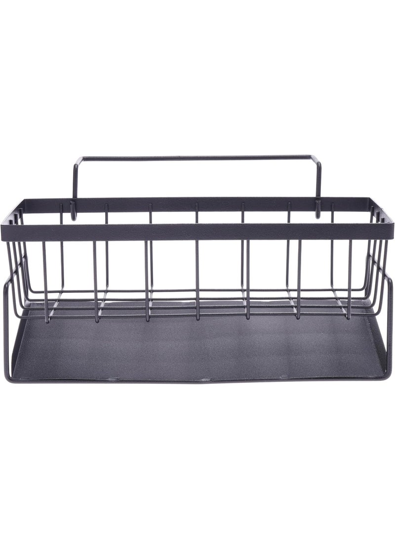 يسكن المنزل HOME DWELL صينية حوض مطبخ ذاتية التصريف من الستانلس ستيل | حامل إسفنجي ومنظم حوض مقاوم للصدأ مع تصريف أوتوماتيكي | موفر للمساحة - Image 1