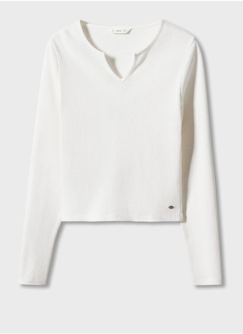 Youth Essential Ribbed Top