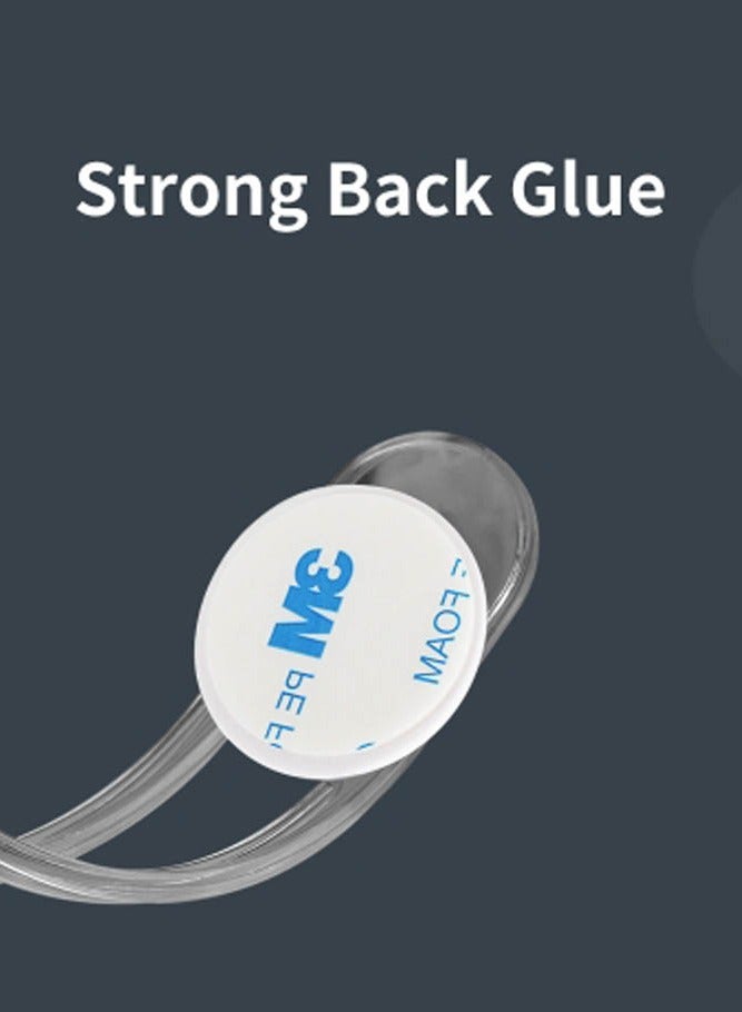 INSENSE Child safety lock, multifunctional anti-pinch drawer lock, transparent anti-opening soft belt refrigerator buckle - Image 5