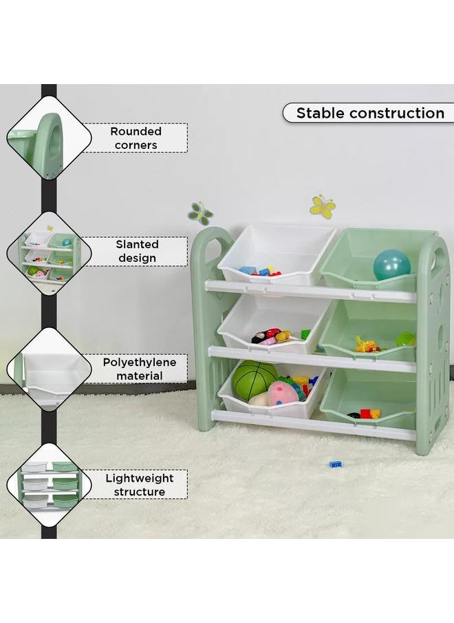 IRIS 3 Tier Toy Organiser With 6 Boxes  - Image 5