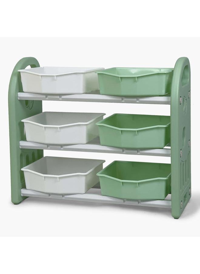 IRIS 3 Tier Toy Organiser With 6 Boxes  - Image 2