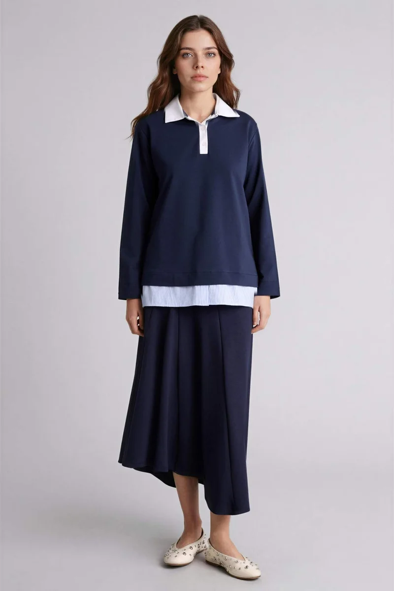 ديفاكتو A Cut Skirt