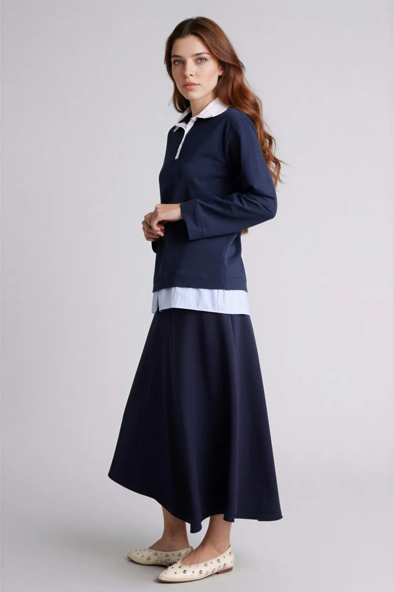 ديفاكتو A Cut Skirt